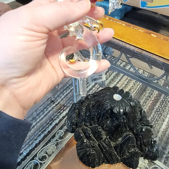 Glass Baron Crystal Ruby Red Wing Dragon - Picture 9 of 12